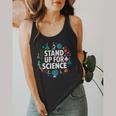 Stand Up For Science STEM Advocacy Pro Scientific Teacher Flowy Tank, funny design Stand Up For Science STEM Advocacy Pro Scientific Teacher Flowy Tank, funny design
