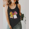 Student Teacher Coquette Bow Pencil Back To School First Day Flowy Tank, funny design Student Teacher Coquette Bow Pencil Back To School First Day Flowy Tank, funny design