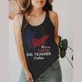 This Is My Super ESL Teacher Costume Lazy Halloween Flowy Tank, funny design