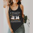 I Teach The Cutest Little Penguins Cute School Teacher Tee Flowy Tank, funny design I Teach The Cutest Little Penguins Cute School Teacher Tee Flowy Tank, funny design