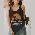 Teach Love Inspire Autumn Fall Plaid Leopard Pumpkin Teacher For Men Women Kids Flowy Tank, funny design