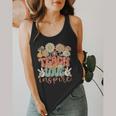 Teach Love Inspire Retro Groovy Daisy Back To School Teacher For Men Women Kids Flowy Tank, funny design Teach Love Inspire Retro Groovy Daisy Back To School Teacher For Men Women Kids Flowy Tank, funny design