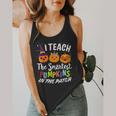 I Teach The Smartest Pumpkins The Patch Teacher Fall Season For Men Women Kids Flowy Tank, funny design
