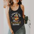 I Teach The Sweetest Duckies Teacher Rubber Duck Teaching Flowy Tank, funny design I Teach The Sweetest Duckies Teacher Rubber Duck Teaching Flowy Tank, funny design