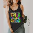 This Teacher 80s 90s Teachers's Day Glows Last Day Of School Flowy Tank, funny design