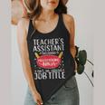 Teacher Assistant Teaching School Ninja Appreciation Flowy Tank, funny design Teacher Assistant Teaching School Ninja Appreciation Flowy Tank, funny design