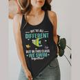 Teacher We All Different But In This Class We Swim Together Flowy Tank, funny design Teacher We All Different But In This Class We Swim Together Flowy Tank, funny design