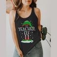 The Teacher Elf Christmas Family Matching Xmas Group For Men Women Flowy Tank, funny design The Teacher Elf Christmas Family Matching Xmas Group For Men Women Flowy Tank, funny design