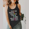 Teacher Inspirational Educator Favorite School Teacher Men Women Girls Kids Flowy Tank, funny design