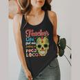 Teacher Life Got Me Feeling Un Poco Loco Flowy Tank, funny design Teacher Life Got Me Feeling Un Poco Loco Flowy Tank, funny design