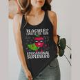 Teacher I Prefer The Term Educational Superhero Flowy Tank, funny design Teacher I Prefer The Term Educational Superhero Flowy Tank, funny design
