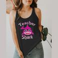Teacher Shark Female Teacher Flowy Tank, funny design Teacher Shark Female Teacher Flowy Tank, funny design