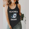 Teacher Shark Teaching Back To School Kindergarten Flowy Tank, funny design Teacher Shark Teaching Back To School Kindergarten Flowy Tank, funny design
