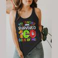 My Teacher Survived 100 Days Of Me 100 Days Of School Flowy Tank, funny design