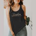 Teacher Teaching Camouflage Vintage Inspired Distressed Camo For Men Women Flowy Tank, funny design Teacher Teaching Camouflage Vintage Inspired Distressed Camo For Men Women Flowy Tank, funny design