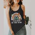 Teacher Of The Year Best Teacher Ever Men Women Flowy Tank, funny design