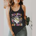 Teaching My Boos Ghost Teacher Cute Groovy Halloween Teacher Flowy Tank, funny design Teaching My Boos Ghost Teacher Cute Groovy Halloween Teacher Flowy Tank, funny design