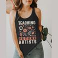 Teaching Future Artists For Art Teachers And Lovers For Men Women Girls Kids Flowy Tank, funny design