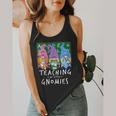 Teaching My Little Gnomies With Gnome For Teacher Women Flowy Tank, funny design Teaching My Little Gnomies With Gnome For Teacher Women Flowy Tank, funny design