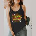 Teaching Is My Superpower Retro Comic Teacher Flowy Tank, funny design