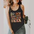 In My Thankful Teacher Era Cute Groovy Thanksgiving Teacher Flowy Tank, funny design