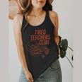 Tired Teachers Club Flowy Tank, funny design Tired Teachers Club Flowy Tank, funny design