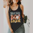 Toddler Teacher Boo Crew Ghost Groovy Halloween For Women Flowy Tank, funny design
