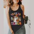 Trick Or Teach Cute Ghost Coffee Pumpkins Halloween Teacher Flowy Tank, funny design Trick Or Teach Cute Ghost Coffee Pumpkins Halloween Teacher Flowy Tank, funny design