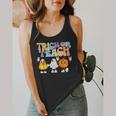 Trick Or Teach Cute Halloween Teacher Flowy Tank, funny design Trick Or Teach Cute Halloween Teacher Flowy Tank, funny design