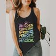 Unicorn Principal Back To School Teacher Appreciation Flowy Tank, funny design Unicorn Principal Back To School Teacher Appreciation Flowy Tank, funny design