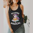 Unicorn Teacher Reading Is Magical Book Flowy Tank, funny design Unicorn Teacher Reading Is Magical Book Flowy Tank, funny design