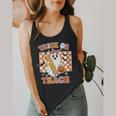 Vintage Teacher Shirt Women Trick Or Teach Halloween Flowy Tank, funny design Vintage Teacher Shirt Women Trick Or Teach Halloween Flowy Tank, funny design