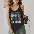 Women Science Teacher Moon Phases Scientist Back To School Flowy Tank, funny design