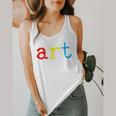 Art Teacher Artists Flowy Tank, funny design Art Teacher Artists Flowy Tank, funny design