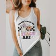 You Can't Scare Me I Teach Art Retro Teacher Ghost Halloween Flowy Tank, funny design You Can't Scare Me I Teach Art Retro Teacher Ghost Halloween Flowy Tank, funny design
