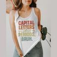 Capital Letters And Periods Bruh Teacher Grammar Kids Flowy Tank, funny design Capital Letters And Periods Bruh Teacher Grammar Kids Flowy Tank, funny design