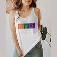 Chemisty Science Teacher Periodic Table Halloween Flowy Tank, funny design