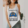 All Done Sign Language Speech Pathology Aac Sped Teacher Flowy Tank, funny design All Done Sign Language Speech Pathology Aac Sped Teacher Flowy Tank, funny design