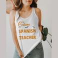 I Don't Need A Costume I'm A Spanish Teacher Halloween Flowy Tank, funny design