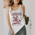 Elopement Wrangler Teacher ABA Behavior Support Cowboy Flowy Tank, funny design
