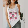 First Grade Is My Jam Strawberry First Grade Teacher Women Flowy Tank, funny design First Grade Is My Jam Strawberry First Grade Teacher Women Flowy Tank, funny design