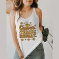 Groovy Coffee Teach Repeat Retro Teacher Flowy Tank, funny design Groovy Coffee Teach Repeat Retro Teacher Flowy Tank, funny design