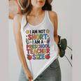 I'm Not Short I'm A Preschool Teacher Size Quote Women Flowy Tank, funny design I'm Not Short I'm A Preschool Teacher Size Quote Women Flowy Tank, funny design