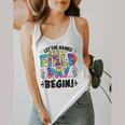 Let The Games Field Day Begin Tie Dye Adults Teacher Kids Flowy Tank, funny design Let The Games Field Day Begin Tie Dye Adults Teacher Kids Flowy Tank, funny design