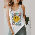 Let's Learn Today Smile Face Back To School For Teacher Kids Flowy Tank, funny design Let's Learn Today Smile Face Back To School For Teacher Kids Flowy Tank, funny design