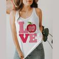 Love Kindergarten Cute Apple School Teacher Flowy Tank, funny design Love Kindergarten Cute Apple School Teacher Flowy Tank, funny design