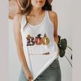 Preschool Boo Crew Teacher Halloween Flowy Tank, funny design Preschool Boo Crew Teacher Halloween Flowy Tank, funny design