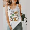 Retro Howdy Pre-K Back To School Western Teacher Flowy Tank, funny design Retro Howdy Pre-K Back To School Western Teacher Flowy Tank, funny design