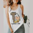 T Is For Teacher’s Aide Back To First Day Of School Leopard Men Women Girls Kids Flowy Tank, funny design T Is For Teacher’s Aide Back To First Day Of School Leopard Men Women Girls Kids Flowy Tank, funny design