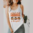 I Teach The Cutest Pumpkins Halloween Teacher Cat Lover Flowy Tank, funny design I Teach The Cutest Pumpkins Halloween Teacher Cat Lover Flowy Tank, funny design
